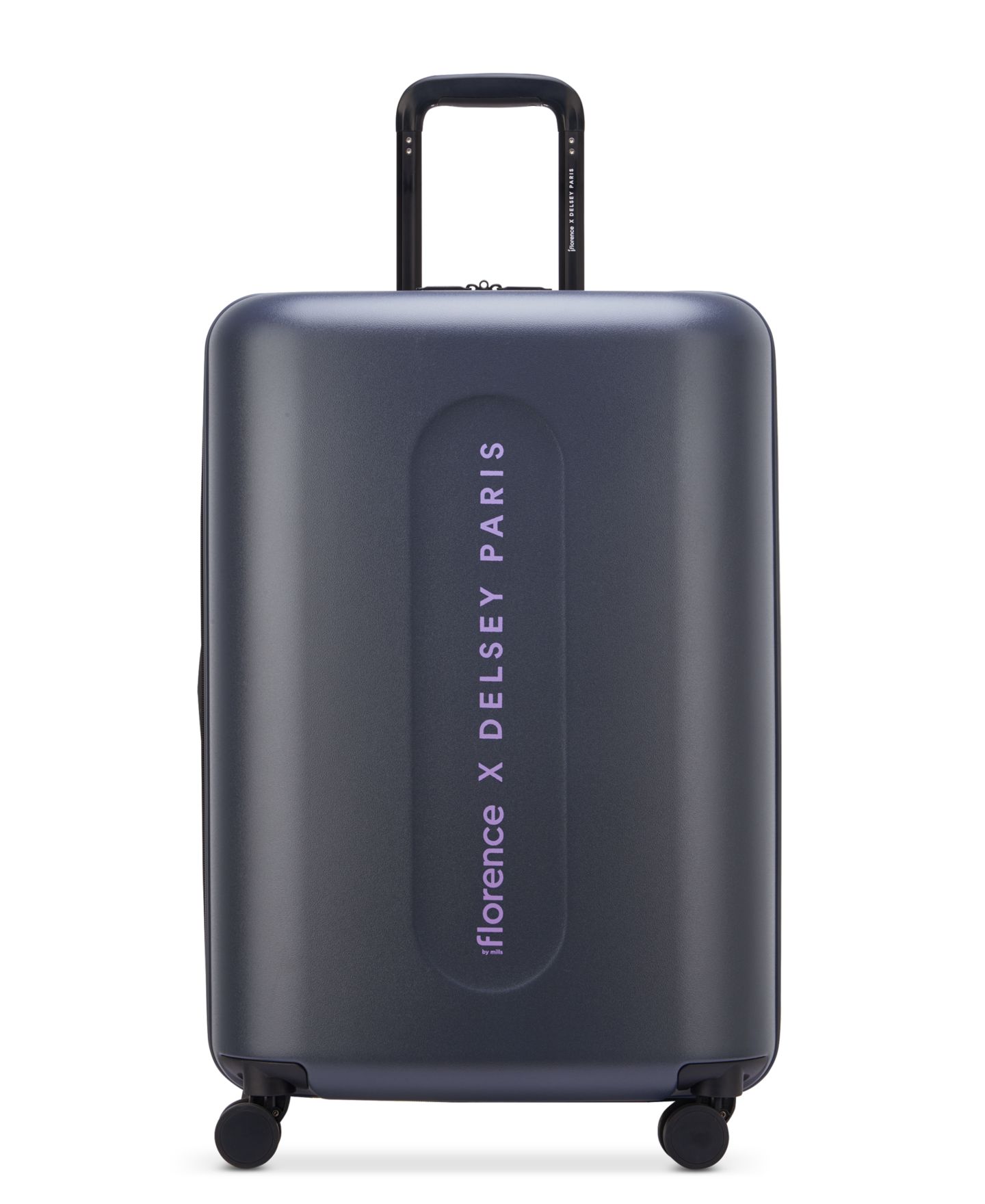 Чемодан florence by mills x Delsey Paris Catch Flights Medium Check-in Spinner, цвет: Антрацитовый — фото 1