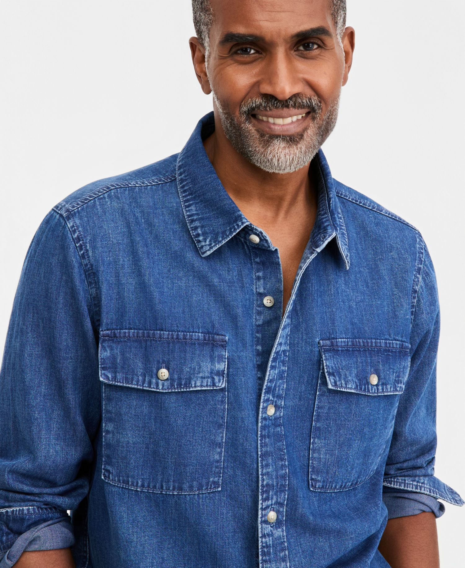 Men's Denim Overshirt