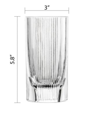 Zwiesel Glas Fave Longdrink Glasses, Set of 4