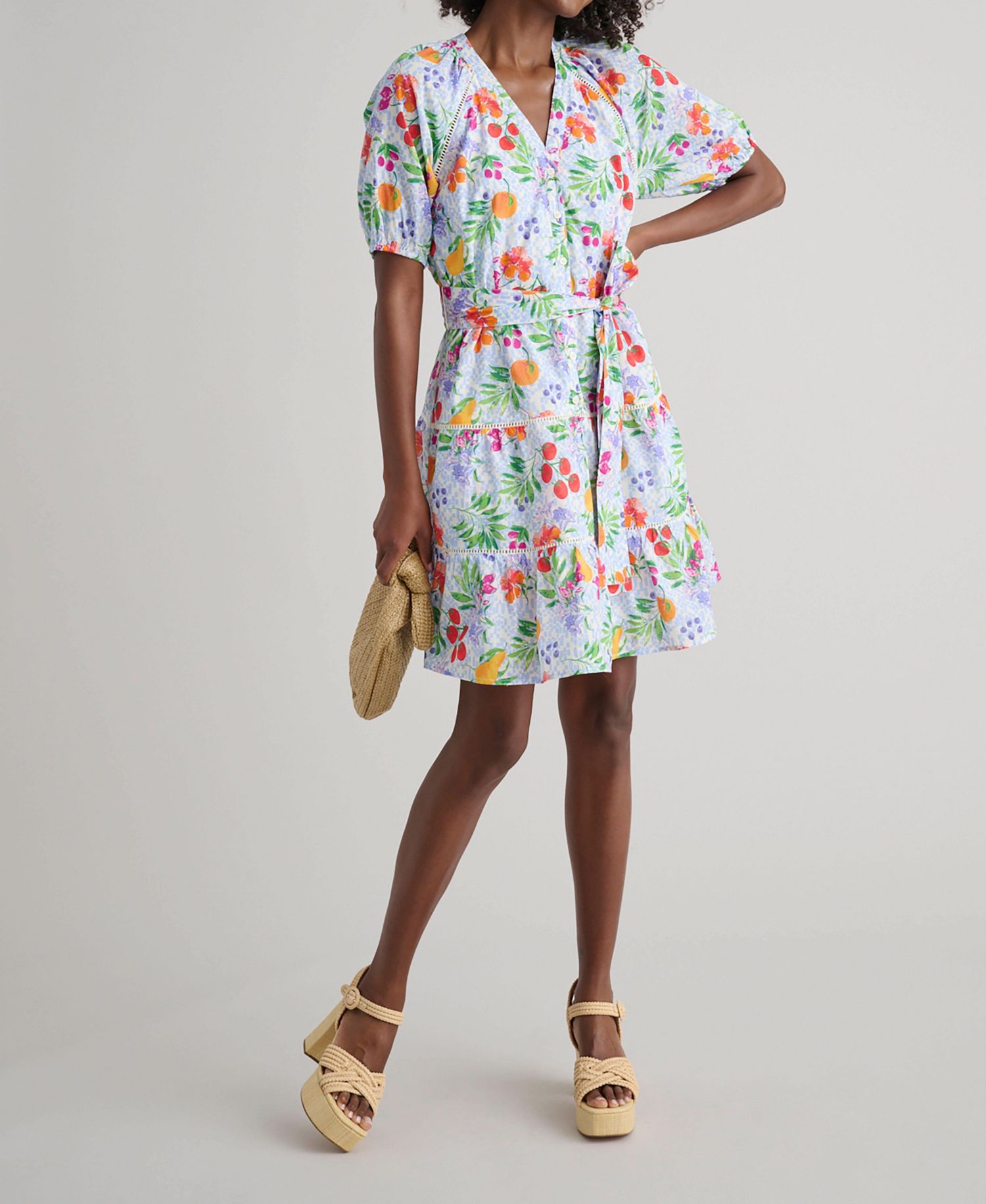 Women's Cotton Short-Sleeve Sierra Dress