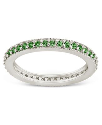 2.5mm Thin Cubic Zirconia Band Ring