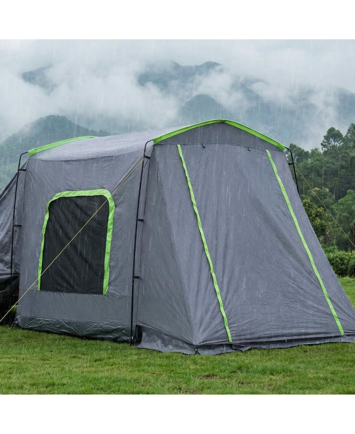 Cozito Large Suv Tailgate Tent 10.6 x 8 feet for 5-9 Person Camping with Mesh Windows