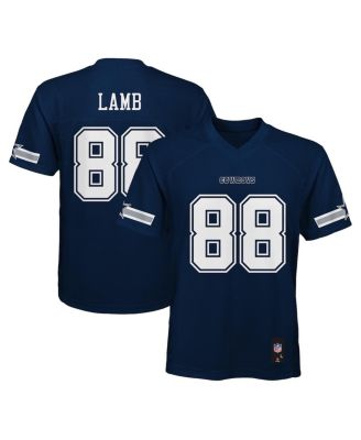 Big Boys and Girls CeeDee Lamb Navy Dallas Cowboys Replica Player Jersey