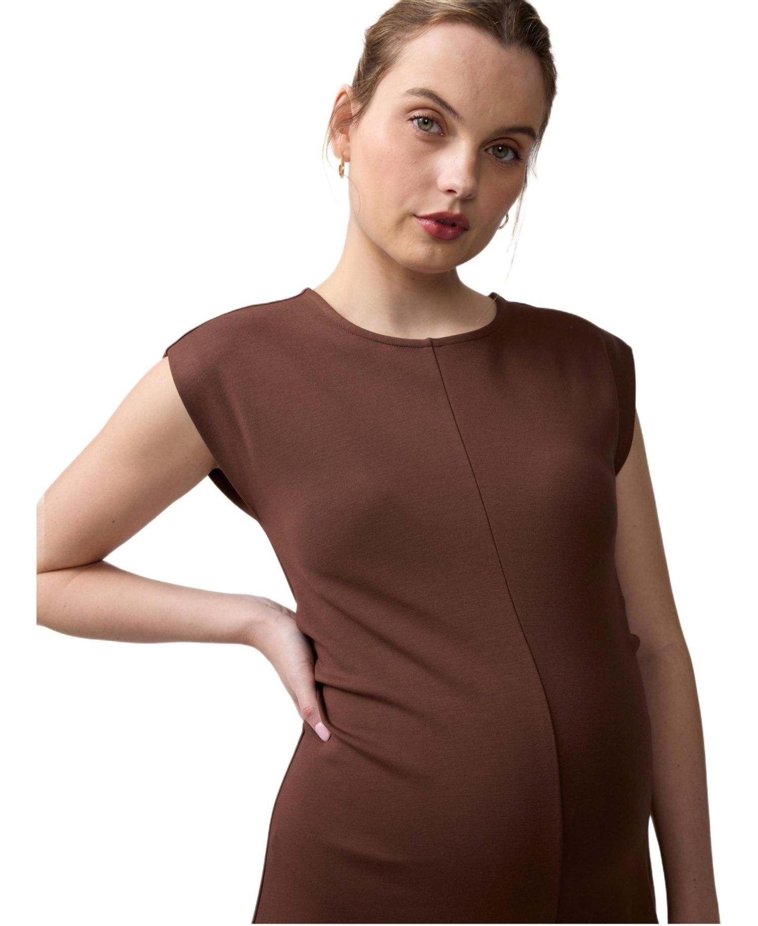 Women's Ingrid + Isabel A-Line Ruched Knit Dress