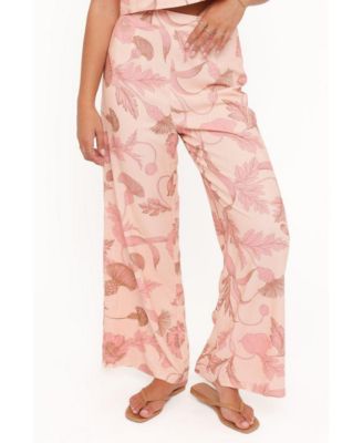 Women's Brayden Wide Leg Linen Pant