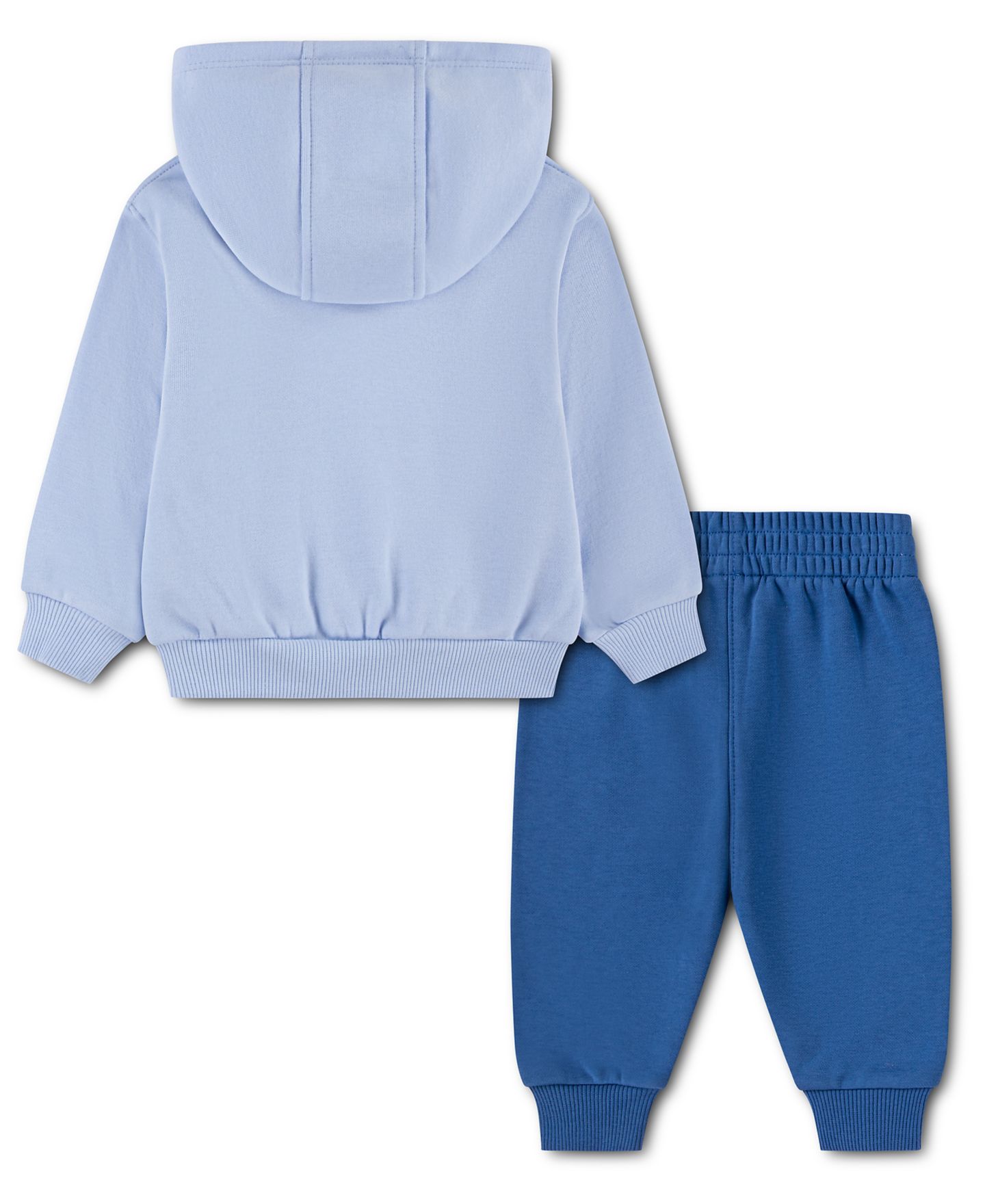 Комплект для мальчика Nike Sportswear: колорблок-худи и джоггеры, 2 предмета, цвет: Синий — фото 2