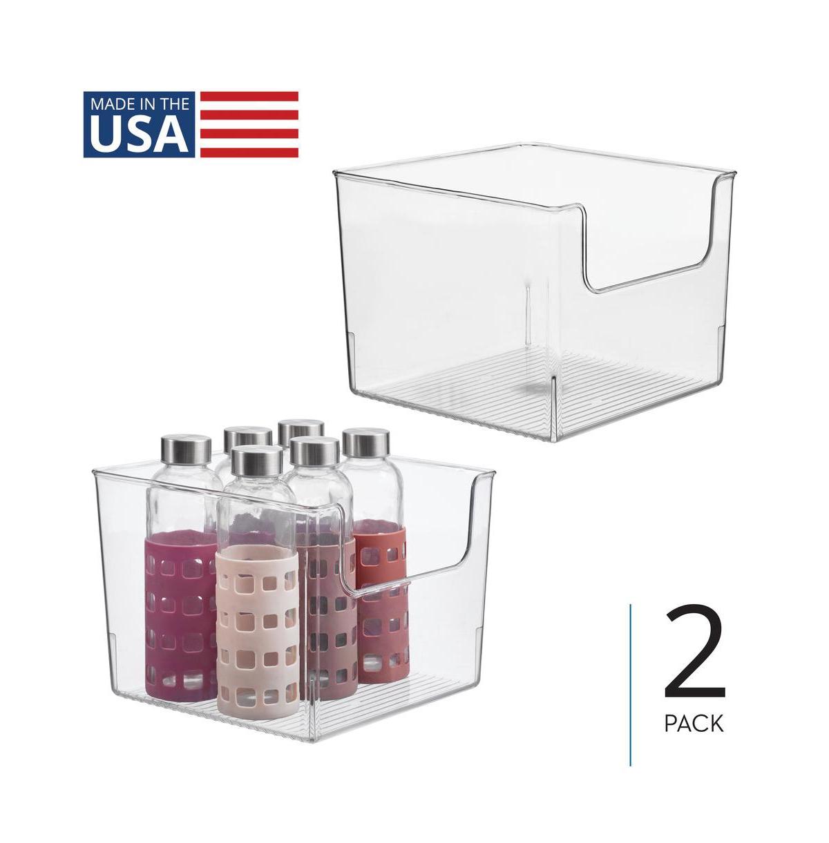 iDesign Open-Front Storage Bin