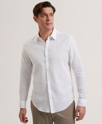 Men's Prynn Long-Sleeve Solid Shirt