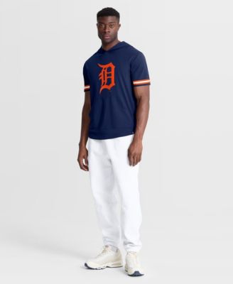Men's Navy Detroit Tigers Optimal Play Hooded T-Shirt