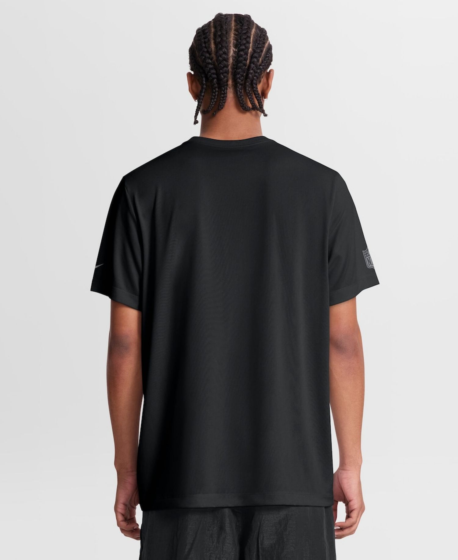 Men's Black Detroit Lions Sideline Lead The Charge Legend Dri-FIT T-Shirt
