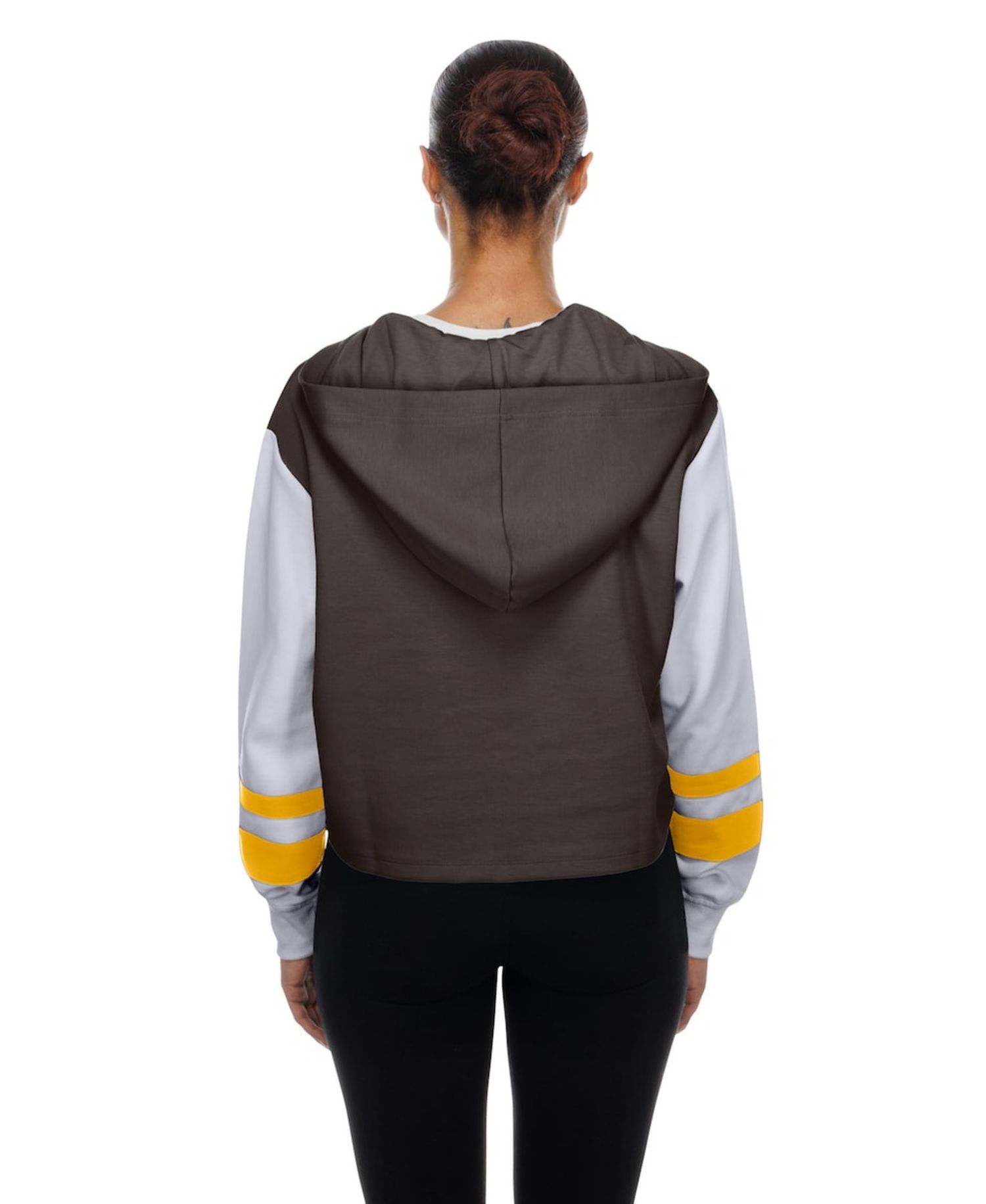 Women's Brown San Diego Padres Boxy Lace-Up Hoodie