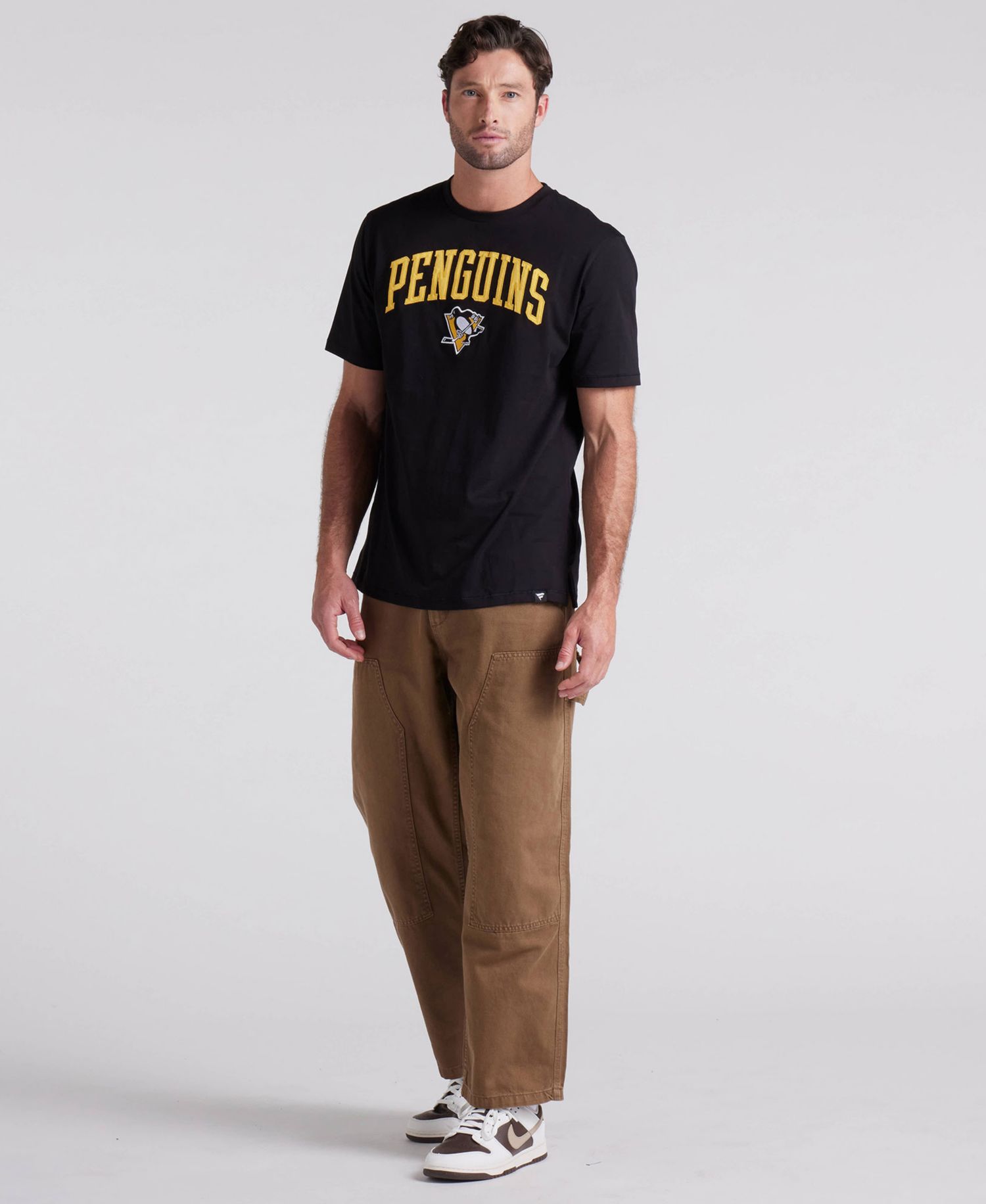Men's Black Pittsburgh Penguins Elevated Pima T-Shirt