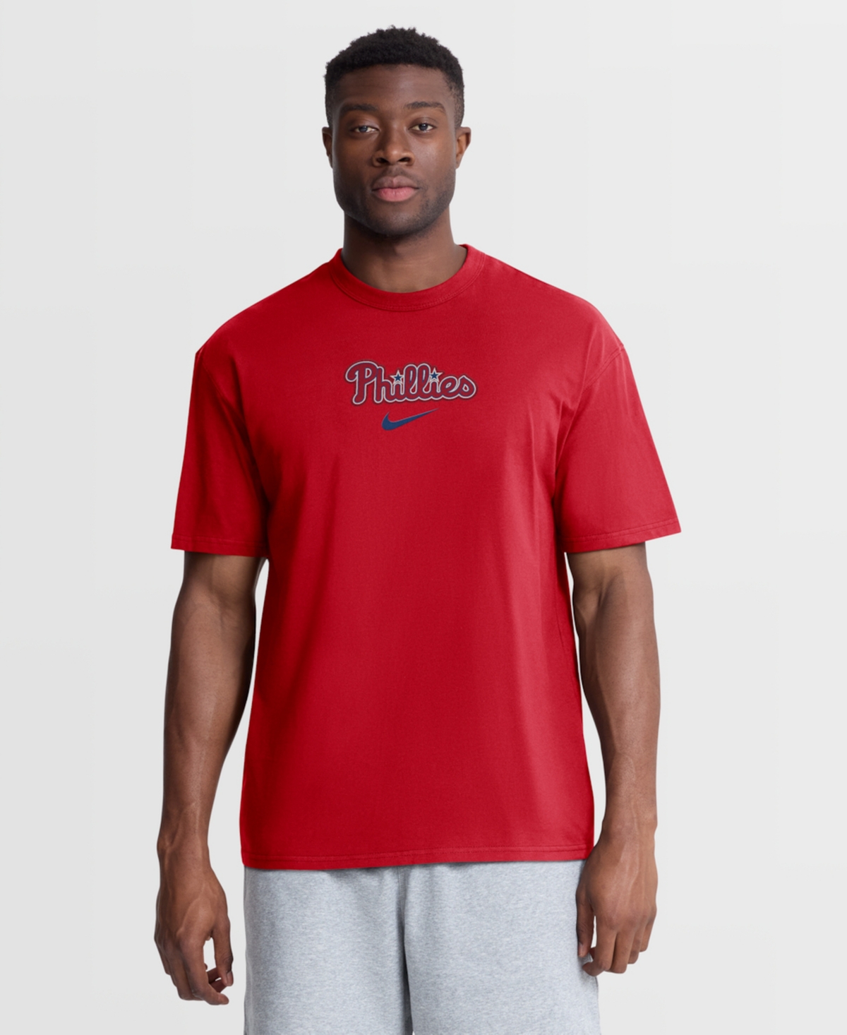 Nike Men's Red Philadelphia Phillies City Name Max90 T-Shirt