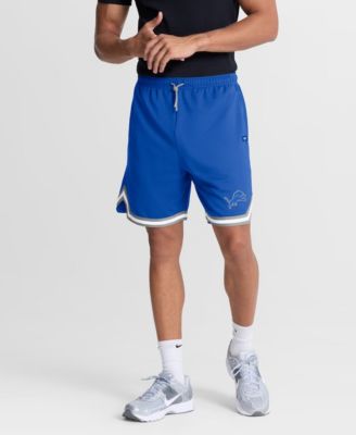 Men's Blue Detroit Lions Fearless Drive Shorts