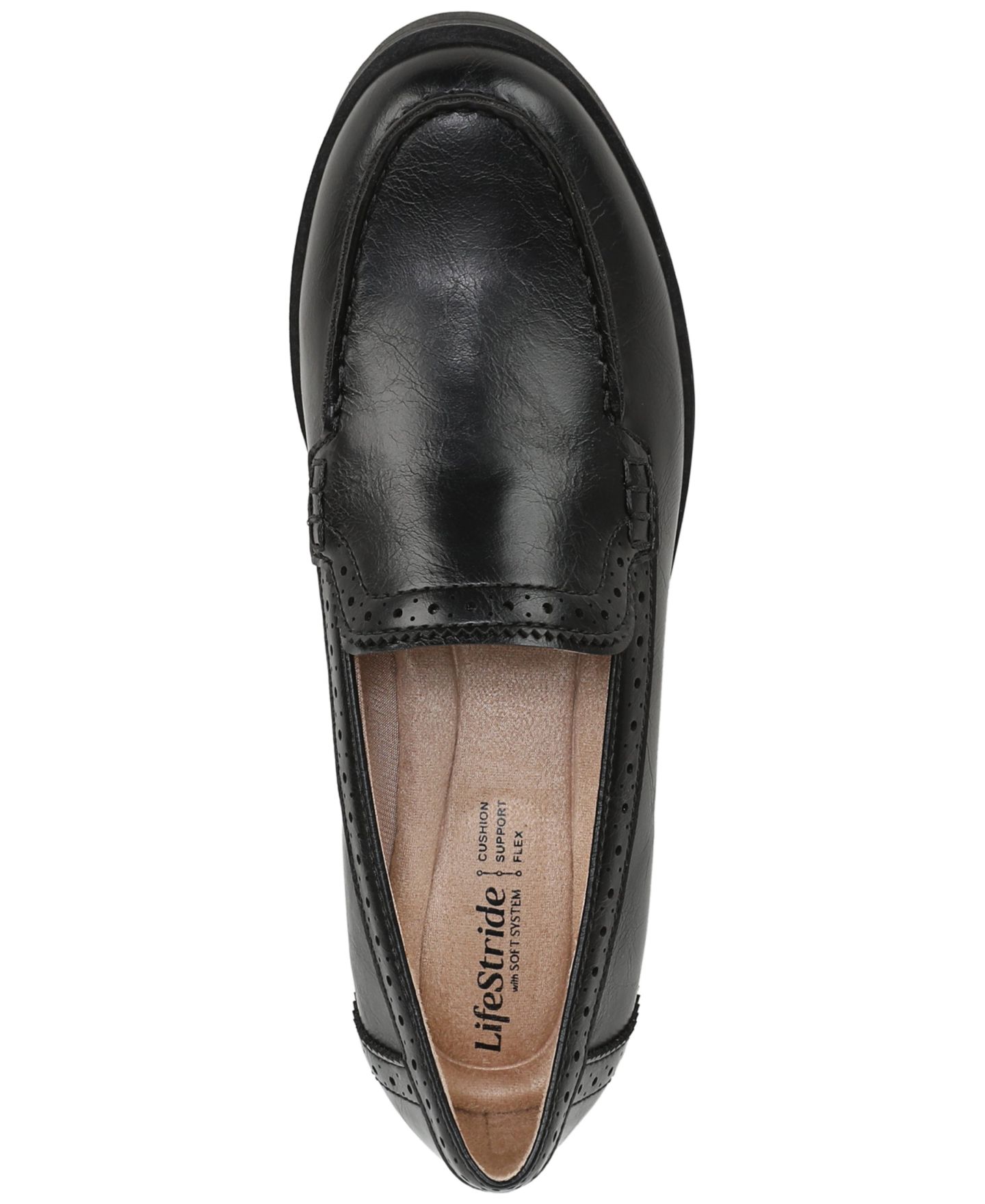 Женские туфли LifeStride London 4 Slip-On, цвет: Чёрная искусственная кожа — фото 4