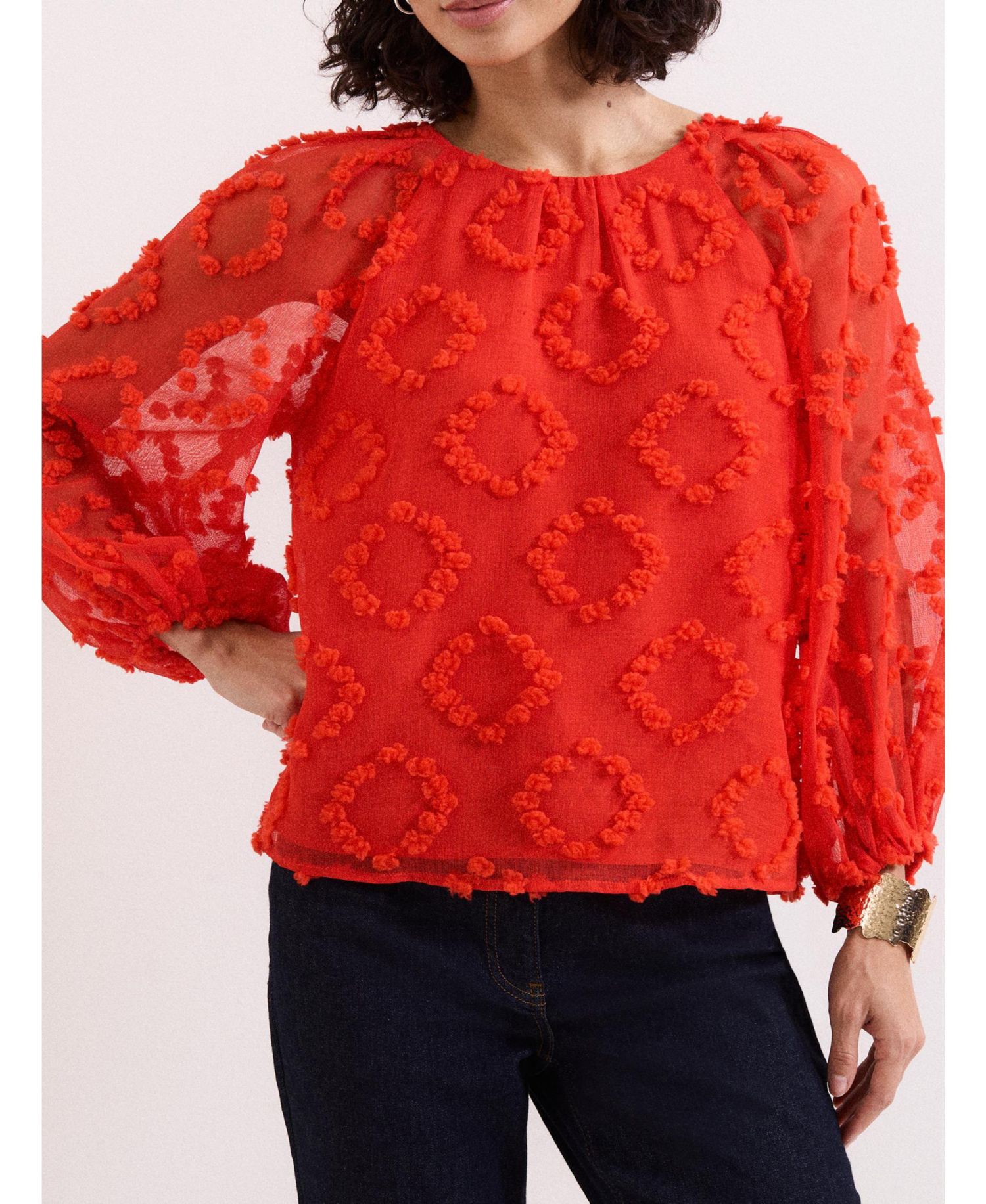 Women's Shayla Textured Blouse
