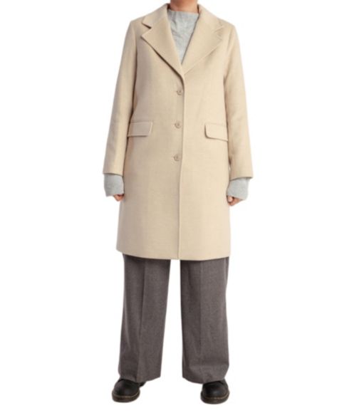 Женские куртки 1982 Women's Cashmere Tailored Single-Breasted Coat
