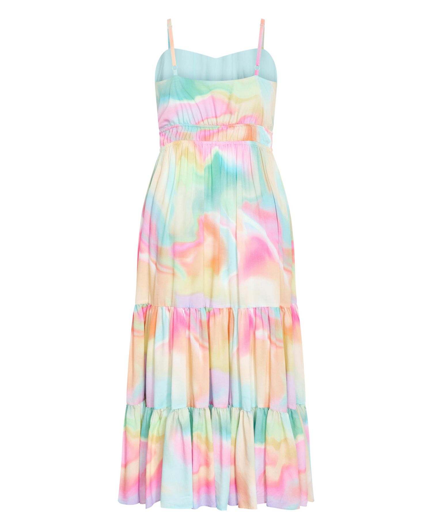 Women's Kalea Swirl Print Maxi Dress