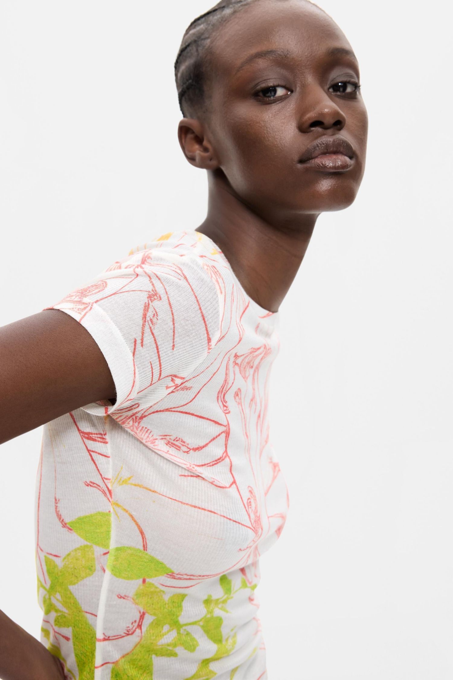 Women's Printed knit t-shirt