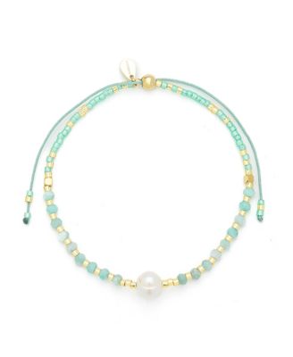 Lumira Mini Pearl Gemstone Adjustable Bracelet