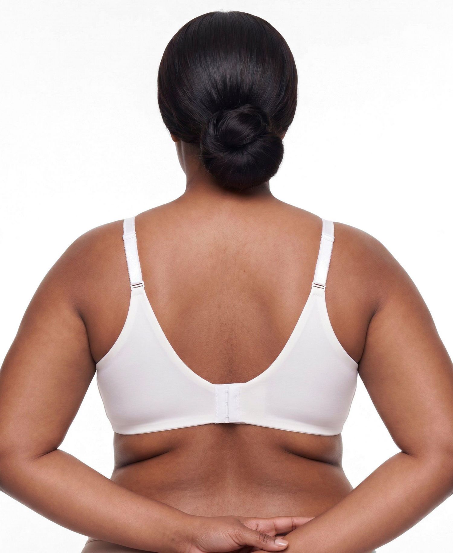 Women's XO Plunge Push-Up Smooth Bra with Crisscross Design
