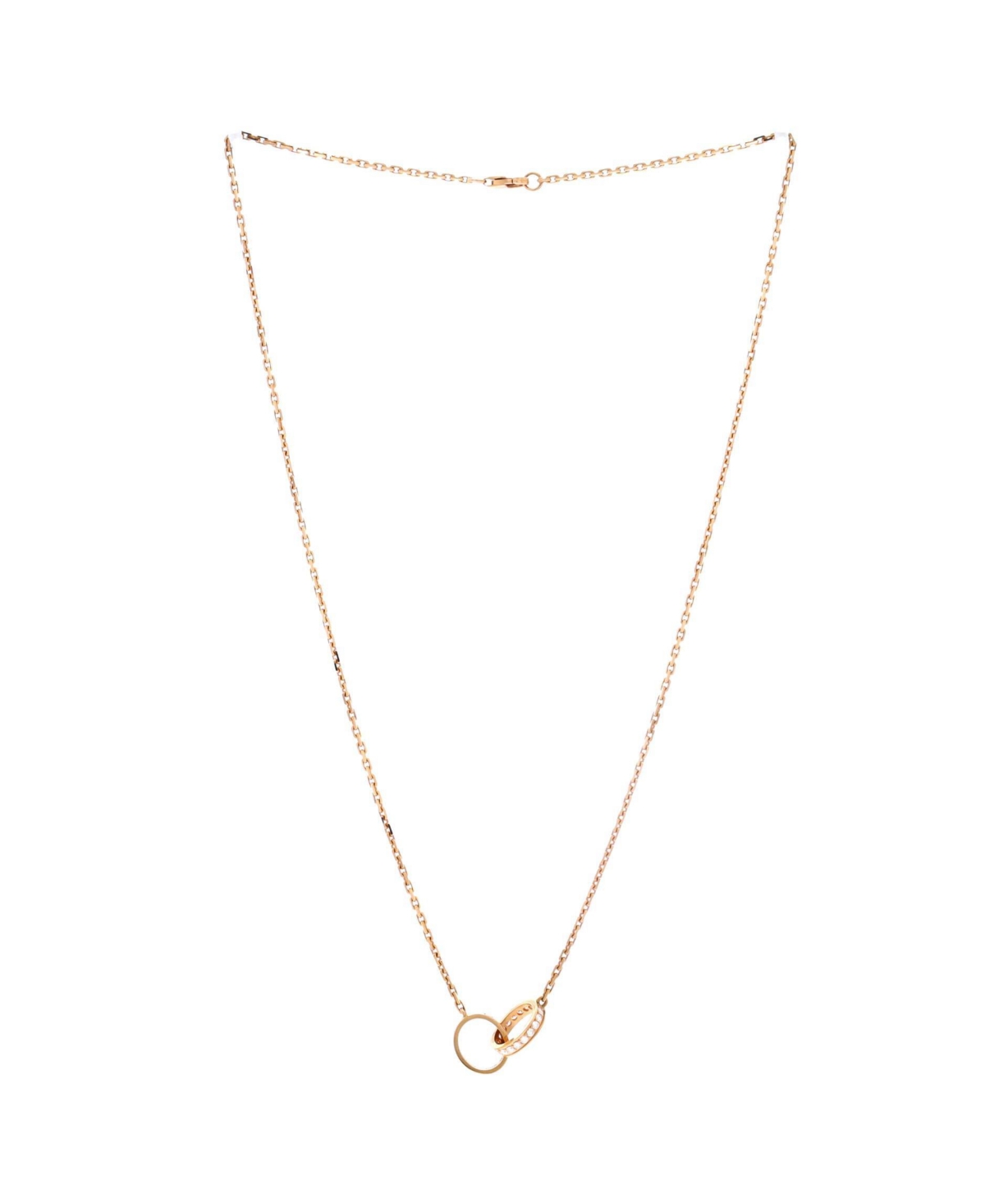 Pre-Owned Cartier Love Interlocking Necklace