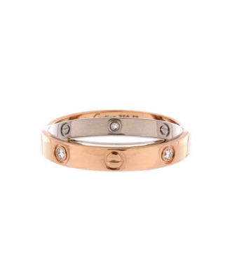 Love 6 Diamonds Double Ring
