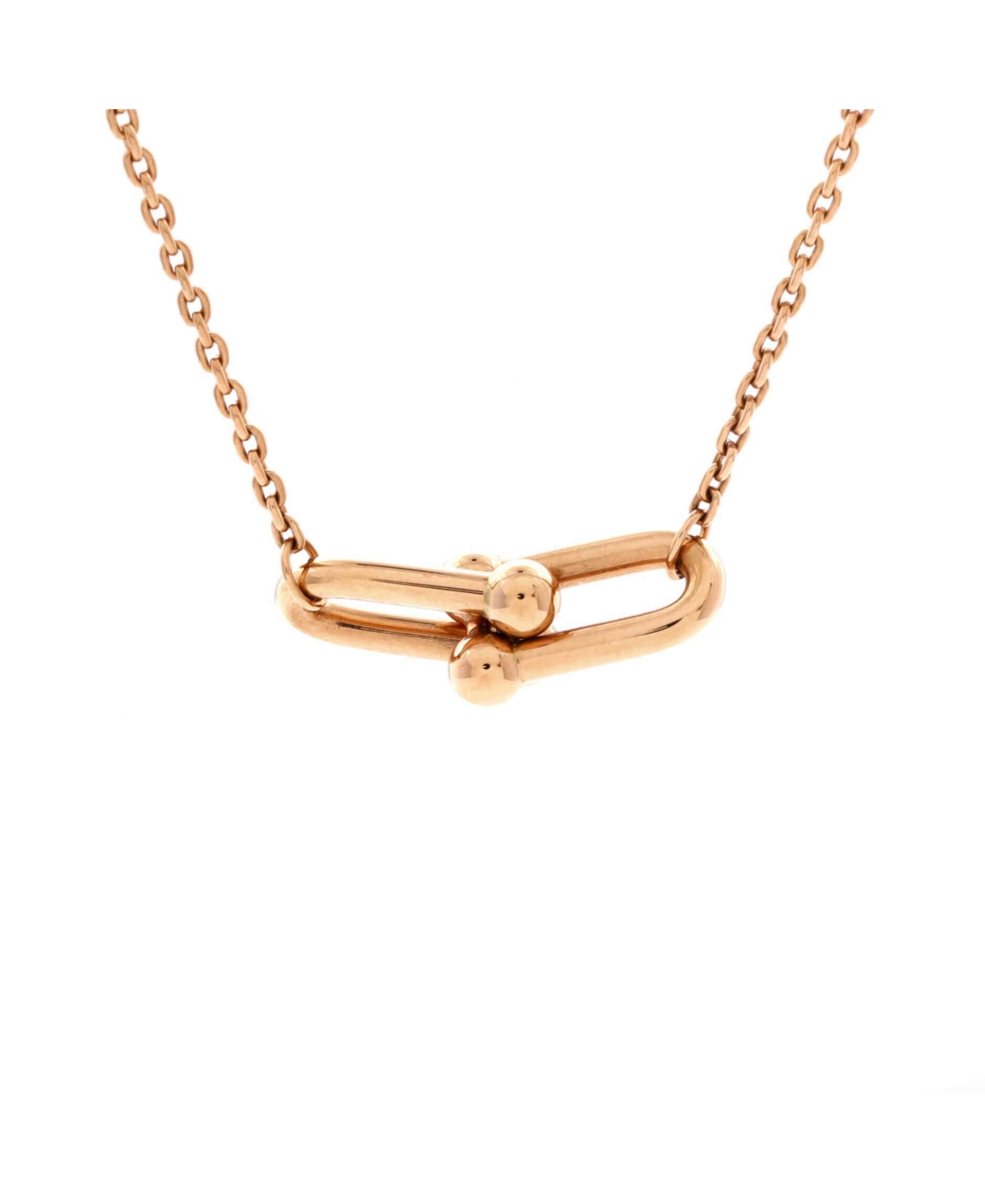 Pre-Owned Tiffany & Co HardWear Double Link Pendant Necklace