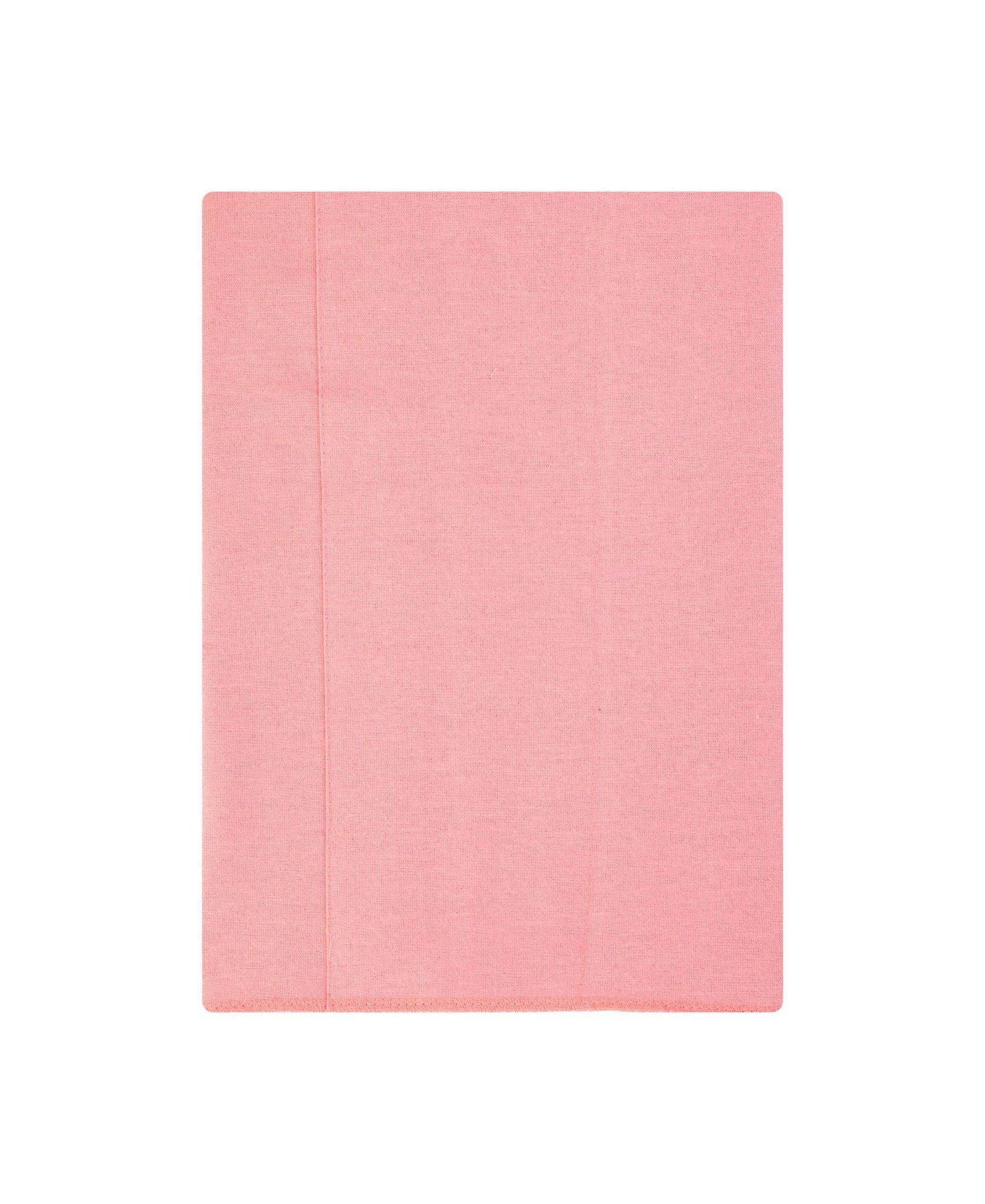Girl Cotton Poly Flannel Burp Cloths 4-Pack
