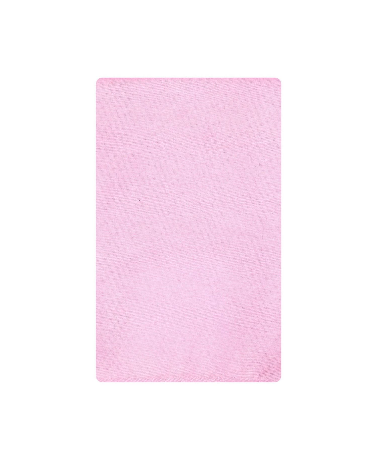 Girl Cotton Poly Flannel Burp Cloths 10-Pack