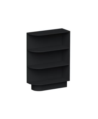 24 Inch Wide Base End Shelf Cabinet, Ready to Assemble Kitchen Cabinet with Solid Wood Frame, Soft-Close Slides and Hinges