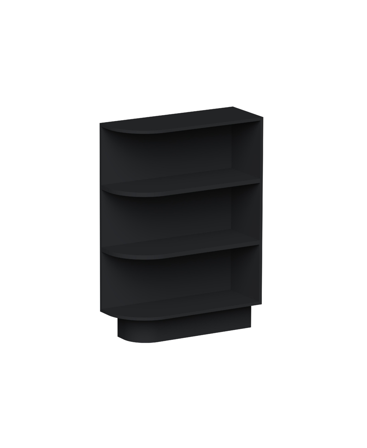 Boyel Living 24 Inch Wide Base End Shelf Cabinet, Ready to Assemble Kitchen Cabinet with Solid Wood Frame, Soft-Close Slides and Hinges