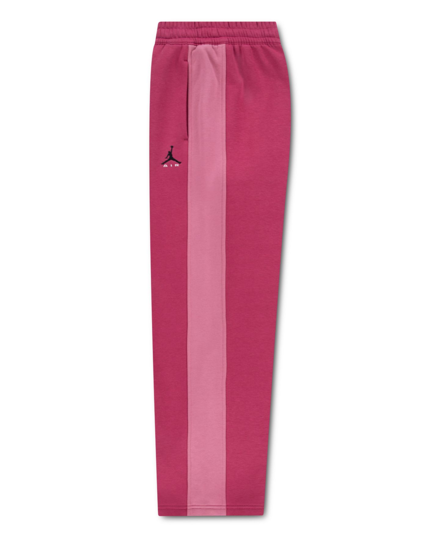Брюки Jordan Air Open Hem Drawcord Pant для девочек, цвет: Свекольный — фото 3