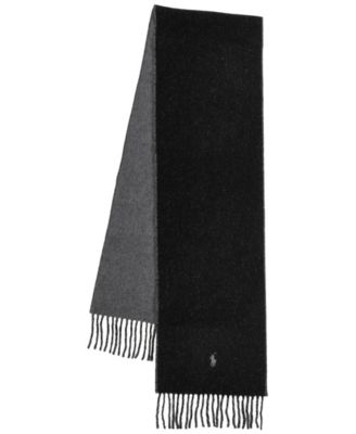 Polo Ralph Lauren Men's Classic Wool Blend Reversible Scarf - Macy's