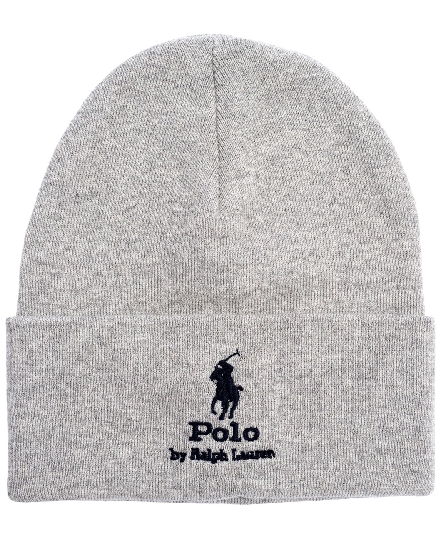 Men's Silhouette Polo Pony Beanie Hat