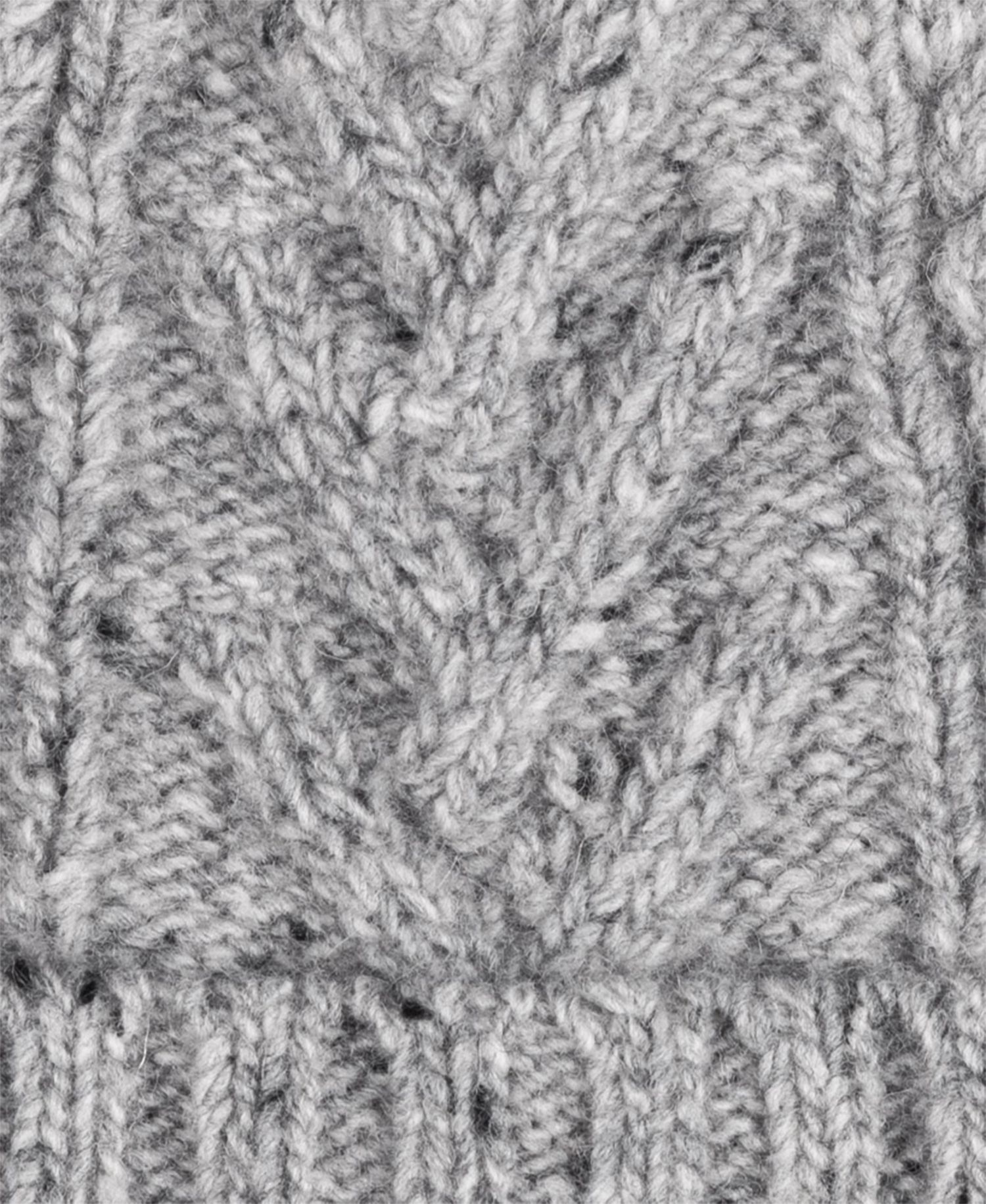 Men's Aran Tweed Beanie Hat