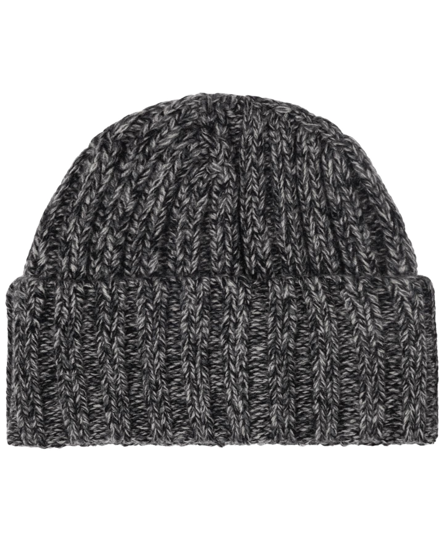 Мужская шапка Polo Ralph Lauren Chunky Beanie Hat, цвет: Чёрный / Кремовый — фото 2