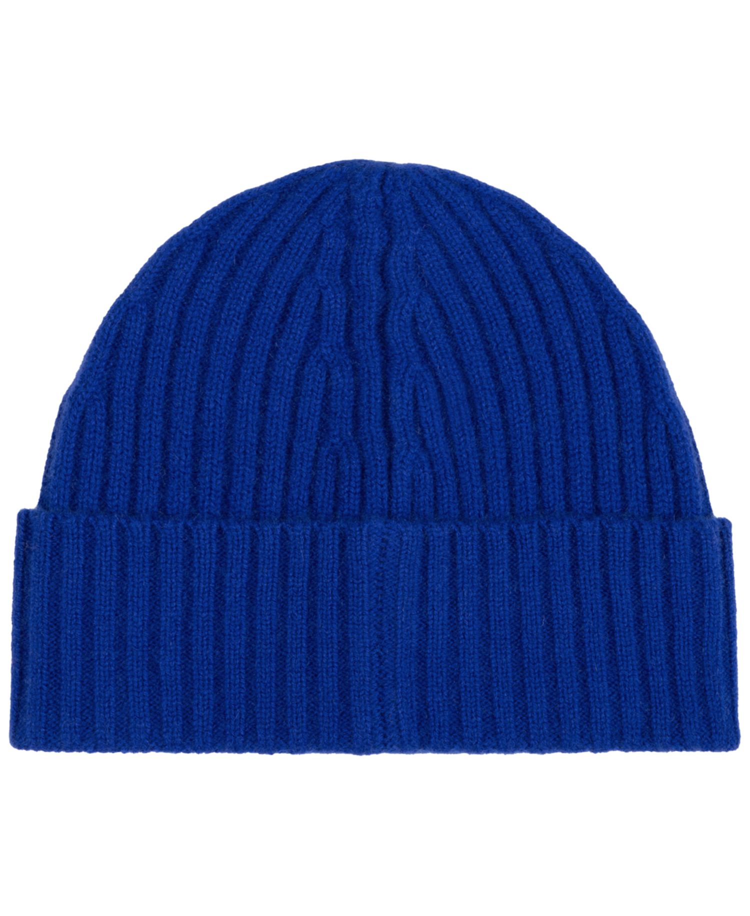 Men's Cashmere Rib Beanie Hat
