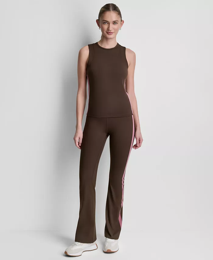 Women's Side-Stripe High-Rise Flared Leggings - thumbnail 2