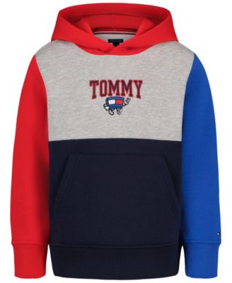 Boys' 2T-7 Mascot Block Long-Sleeve Hoodie
