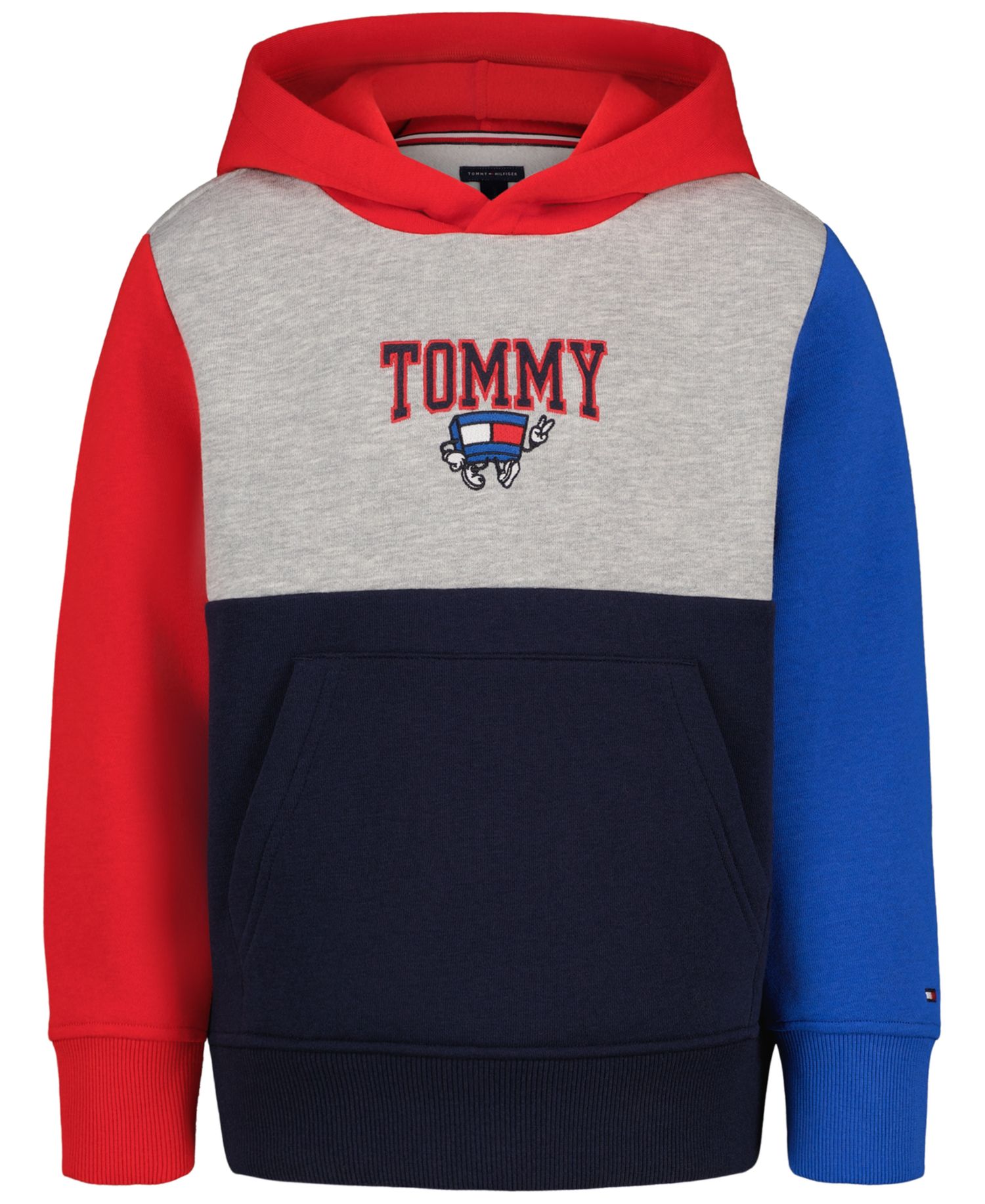 Boys' 2T-7 Mascot Block Long-Sleeve Hoodie