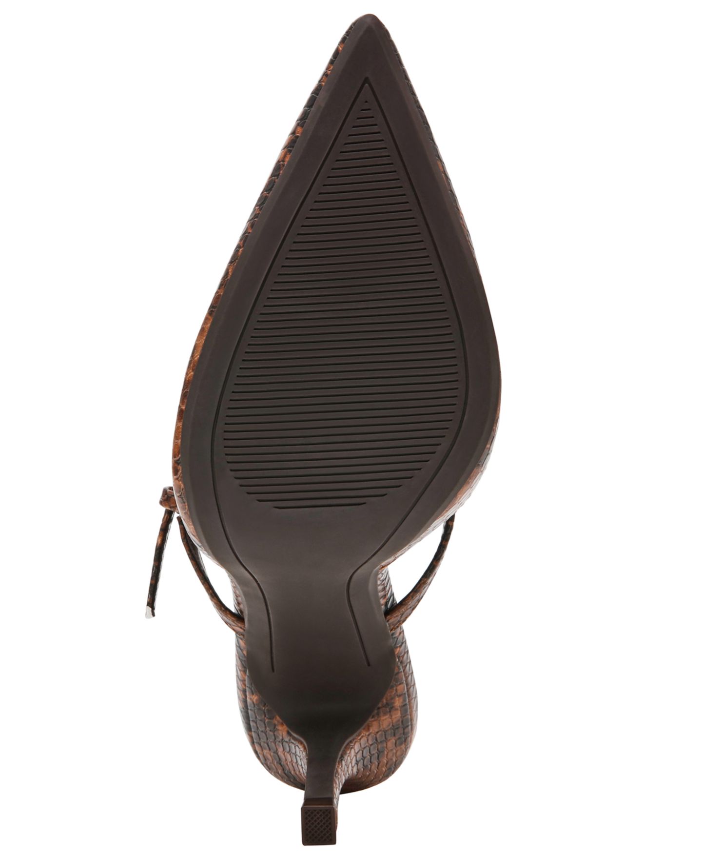 Женские туфли DV Dolce Vita Geanie Pointed Toe Pumps, цвет: Коричневый змеиный — фото 5