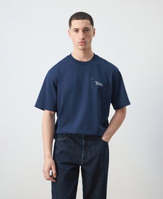 Men's Cotton Printed T-Shirt
