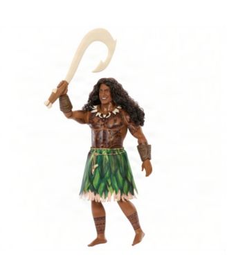 Moana & Maui Fashion Doll Set, Live-Action Movie Inspired, Removable Outfits with 4 Accessories