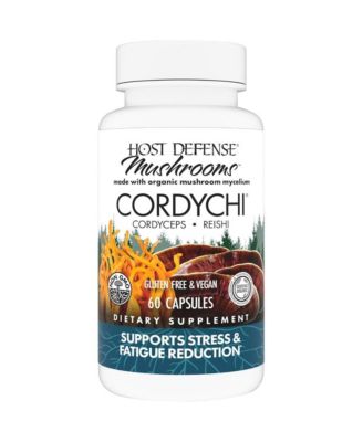 Host Defense CordyChi Capsules - Energy Immune Support Supplement - Cordyceps Reishi Mushroom Supplement for Relaxation Respiratory Support - Ai 25$