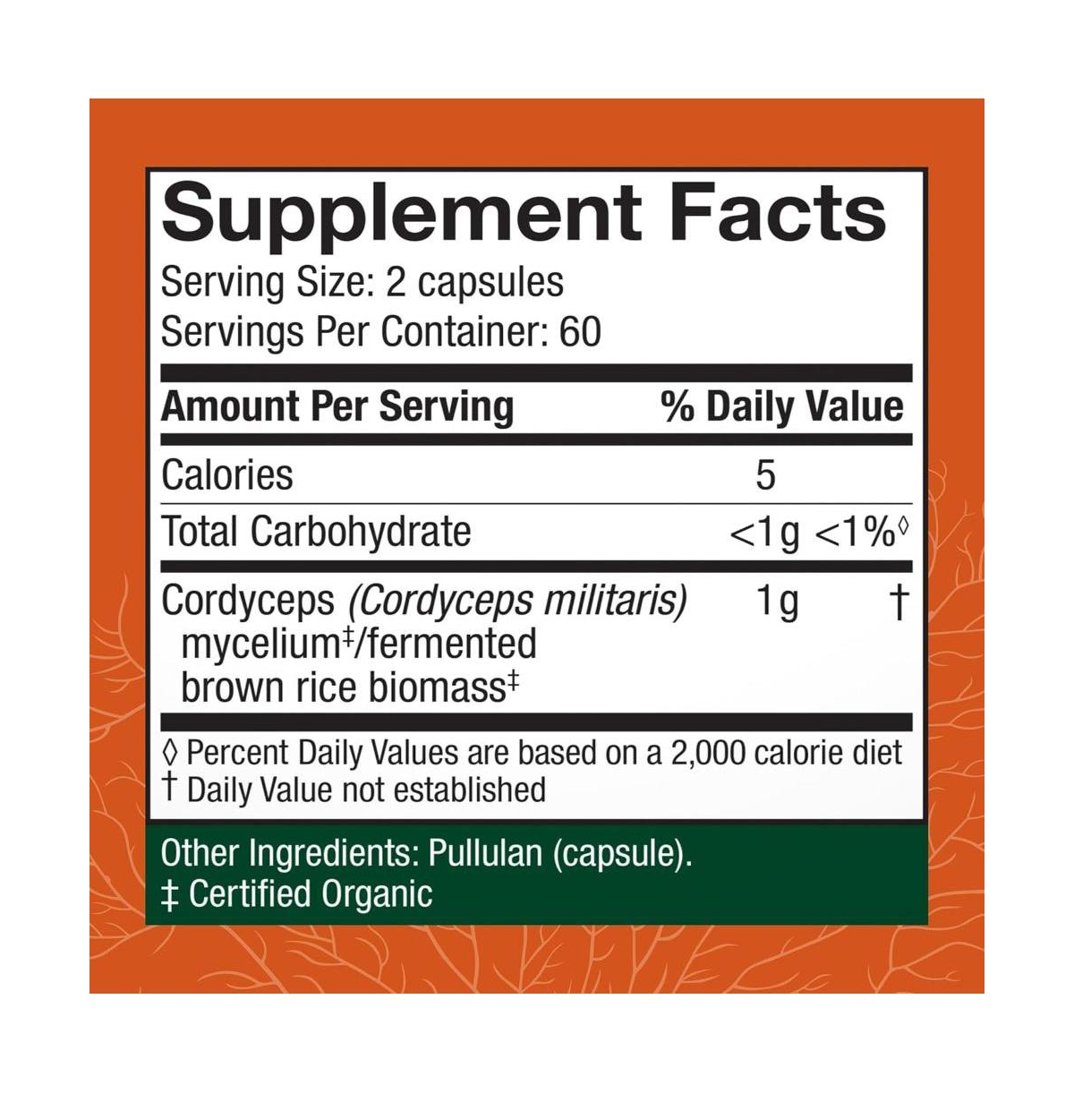 Host Defense Cordyceps Capsules - Immune & Energy Support Supplement