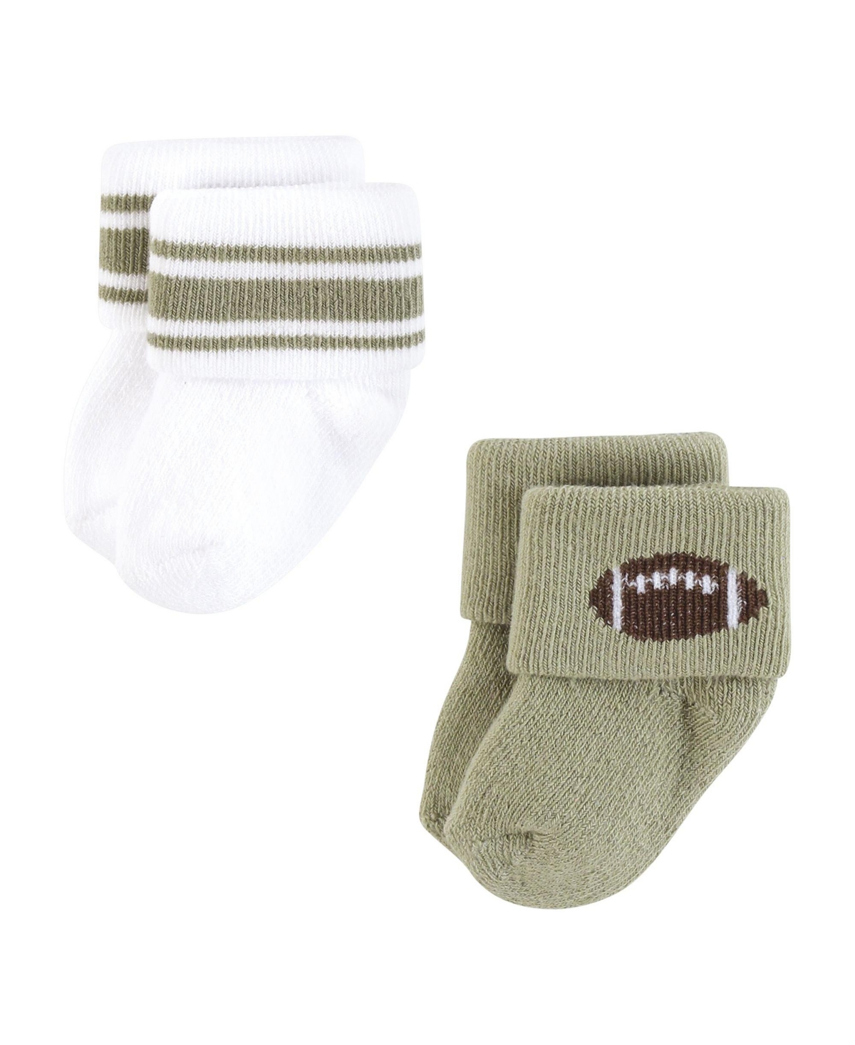 Hudson Baby Baby Boys Hudson Cotton Rich Newborn and Terry Socks 8-Pack