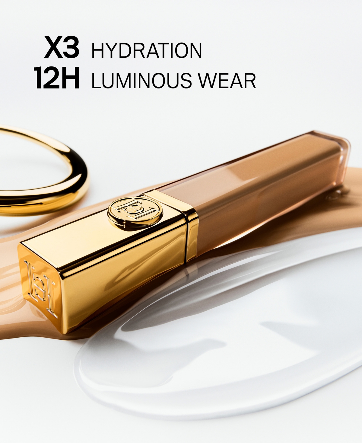 Carolina Herrera Nude Couture Triple Moisture Brightener, 0.24 oz.