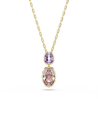 Gold-Tone Plated Chroma Pendant Necklace