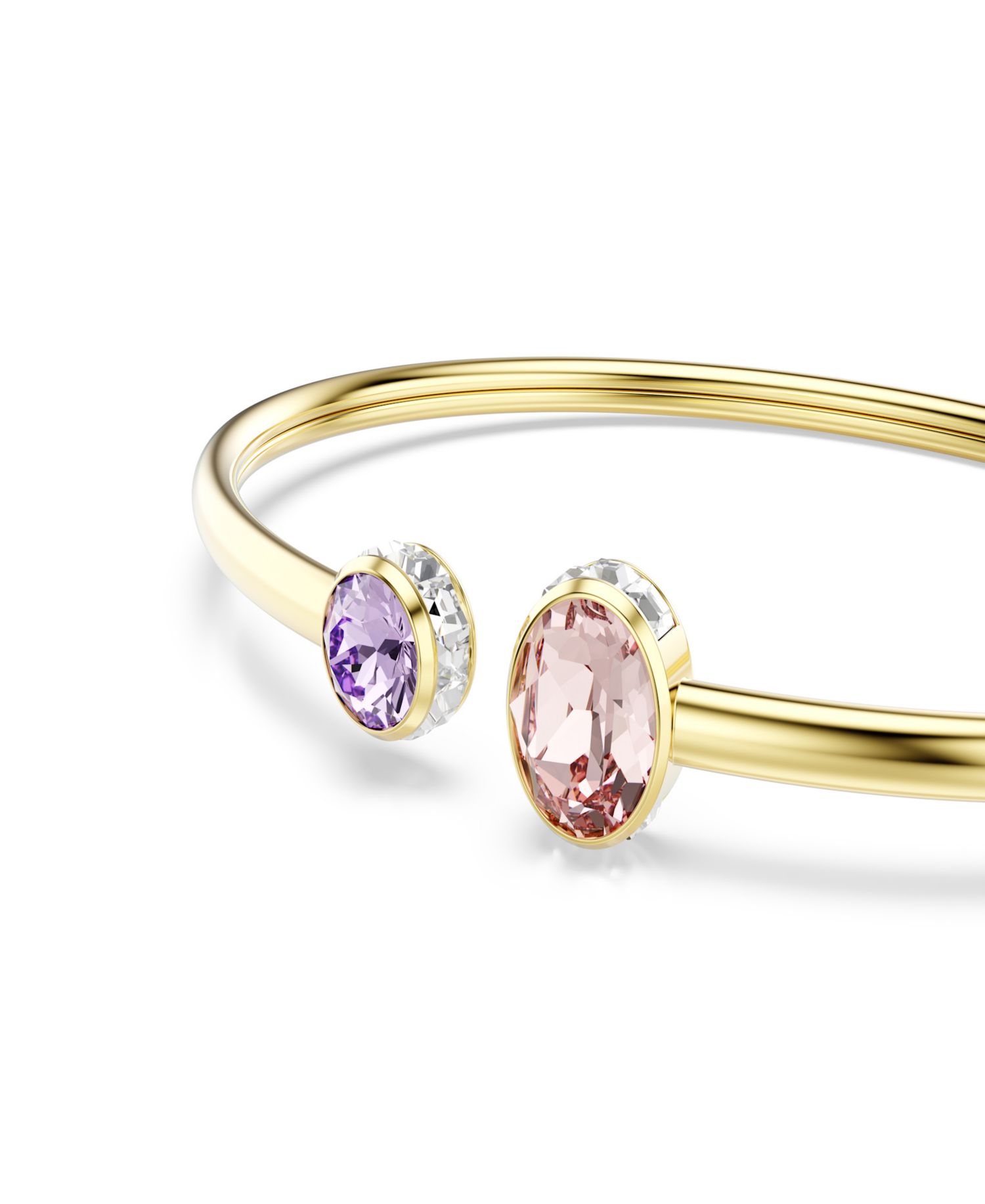 Gold-Tone Plated Chroma Bangle Bracelet